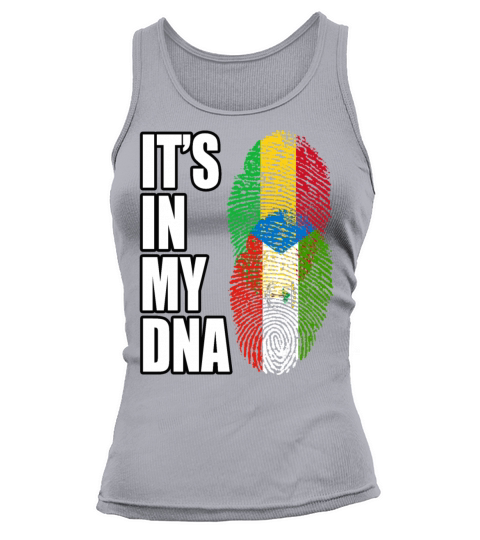 Malian And Equatorial Guinean Mix Heritage DNA Fla Tank top Woman