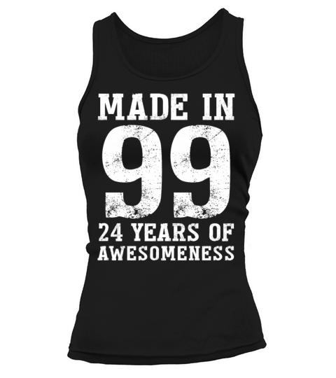 Manufactured In 1999 "24 Years Of Fascination" Tank top Woman