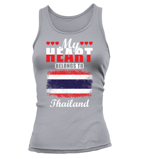 My Heart Belongs to Thailand Tank top Woman