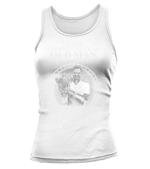Roger Federer Old Man December Tank top Woman