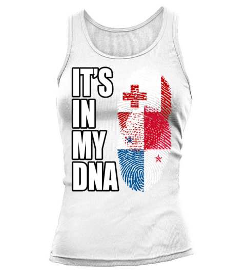 Tongan And Panamanian Mix Heritage DNA Flag Tank top Woman