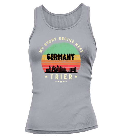 Trier Skyline Design Tank top Woman
