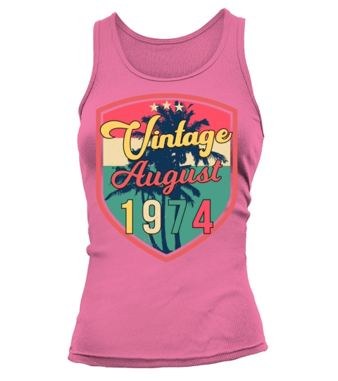 Year Of Construction 1974 In August Tank top Woman