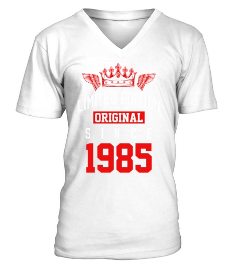 1985 limited edition V-Neck T-shirt