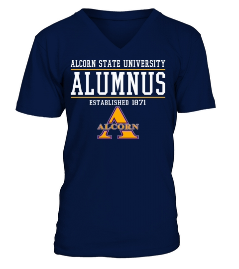 Alcorn State University Alumnus V-Neck T-shirt