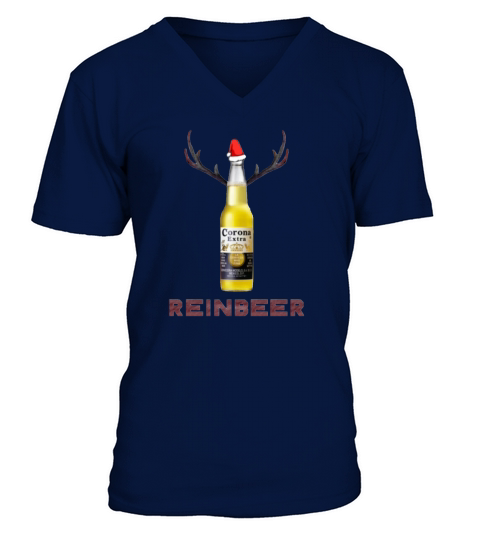 Corona Extra Beer Reinbeer shirt V-Neck T-shirt