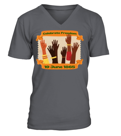 I paused my game to celebrate Juneteenth holiday V-Neck T-shirt