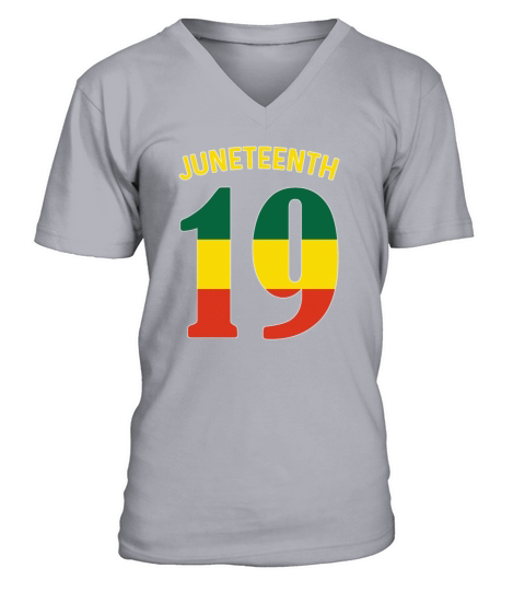 Juneteenth Ancestors Black Pride African American V-Neck T-shirt