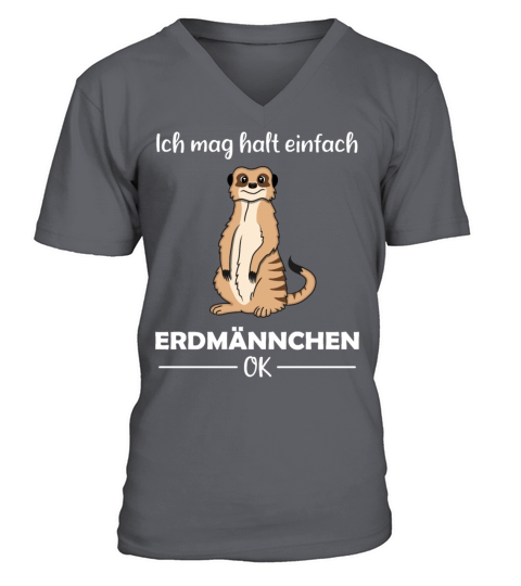 Meerkat Lovers Funny Quote Gift V-Neck T-shirt