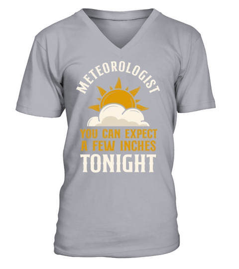 Meteorologist Weather Forecast V-Neck T-shirt