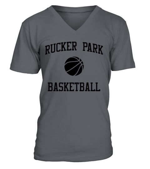 Rucker park basketball t-shirt V-Neck T-shirt