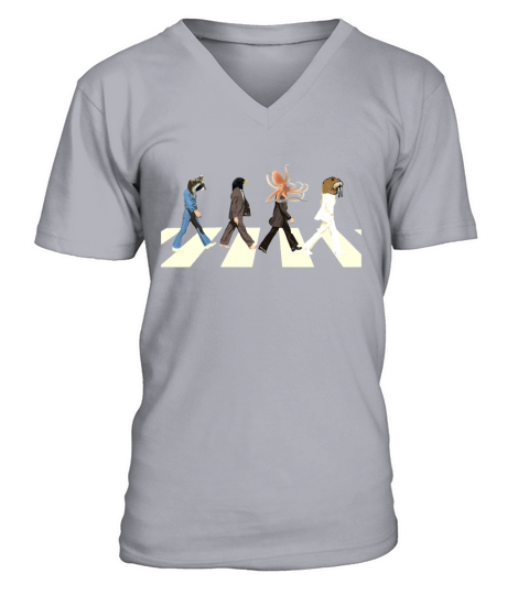 The Beatles Abby Road V-Neck T-shirt