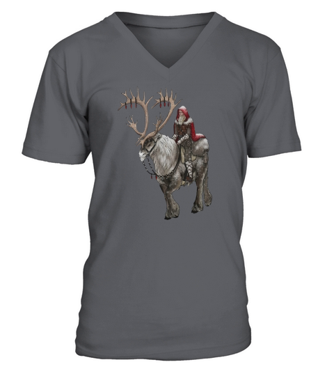 Viking Santa V-Neck T-shirt