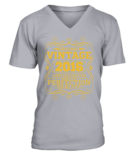 Vintage 2016 Original Limited Edition V-Neck T-shirt