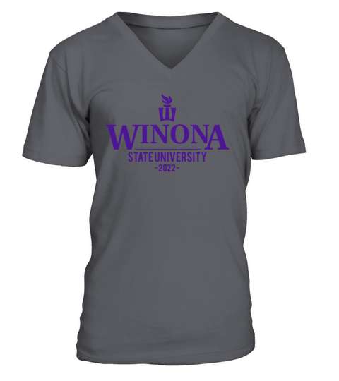 Winona State University Class of 2022 V-Neck T-shirt