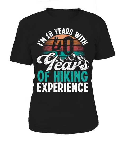 58 Years Old Hiking Mountains Vintage 58 Birthday Women's T-Shirt