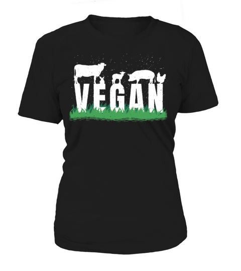 Farm Animals Vegetable Vegetarian Vegan Women's T-Shirt