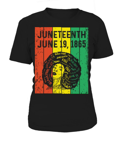 Juneteenth June 19th 1865 Ancestors Women's T-Shirt