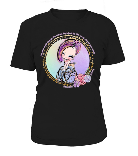 Let Your Smile Change the World Motivational Quote Women's T-Shirt