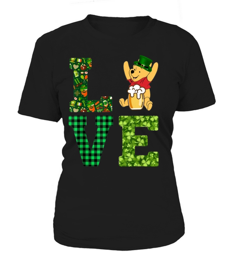 Love Pooh 12 St Patricks Day Leprechaun Gift For Pet Lover 2020 - Baby Onesie Women's T-Shirt