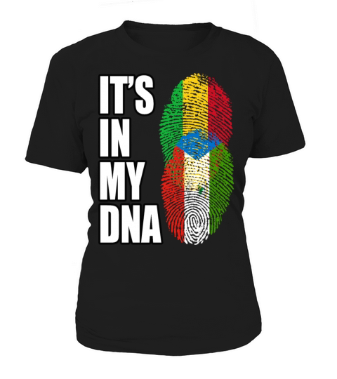 Malian And Equatorial Guinean Mix Heritage DNA Fla Women's T-Shirt