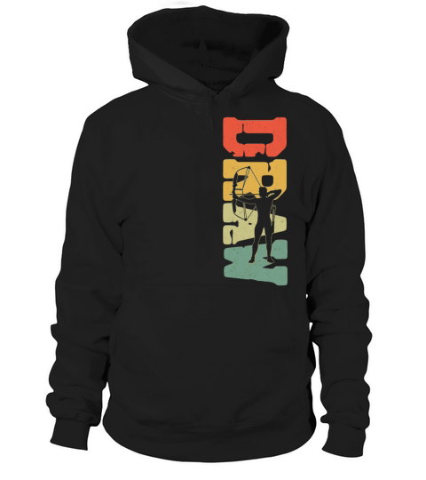 Archery Bow Archer Retro Vintage Hoodie Unisex