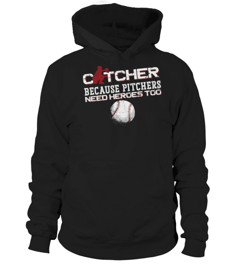 Baseball Fan Catcher Vintage Hoodie Unisex