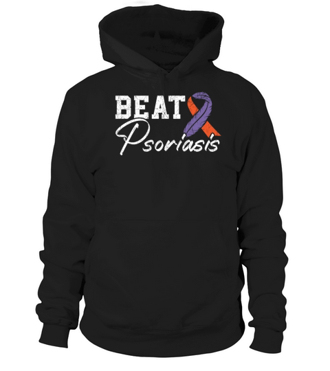 Beat Psoriasis Skin Disease Psoriasis Awareness Hoodie Unisex