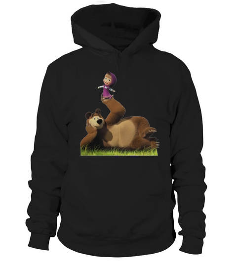 Masha and Bear Hoodie Unisex