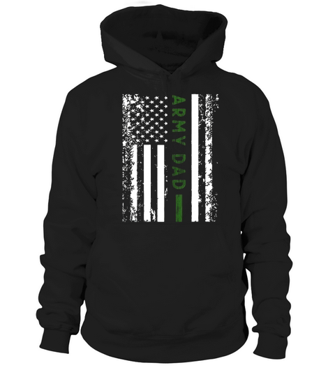 Military United States Proud Army Dad Flag T-shirts Hoodie Unisex