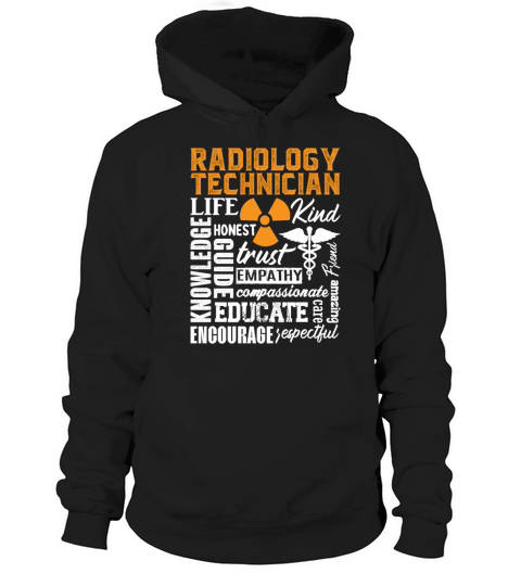 Radiology Technician Rad Tech Technologist Xray Hoodie Unisex