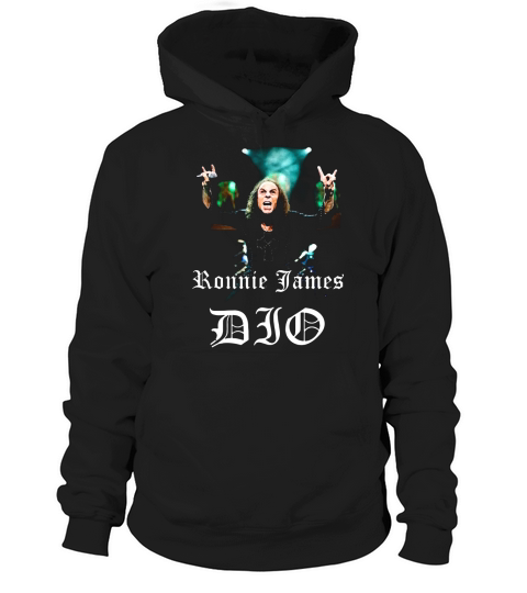 RIP Ronnie James Dio Hoodie Unisex