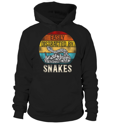 Snake Serpent Retro Vintage Easily Hoodie Unisex