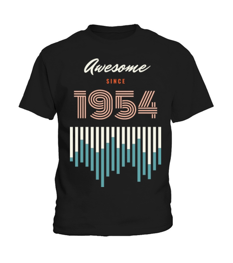Awesome Since 1954 68 years old birthday Kids T-Shirt