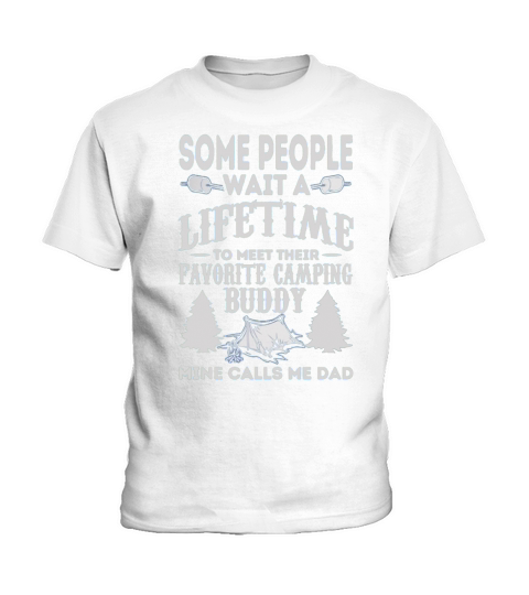 Camping Dad Kids T-Shirt