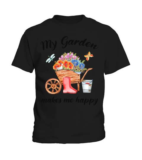 Garden Quote Hobby Gardener Gift Idea Kids T-Shirt