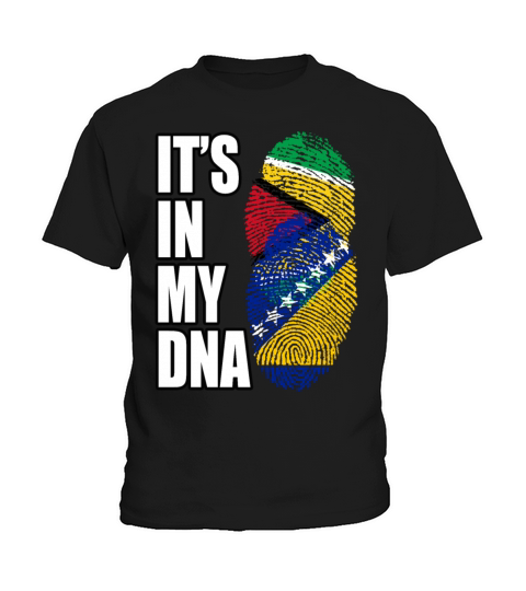 Guyanese And Bosnian Mix Heritage DNA Flag Kids T-Shirt