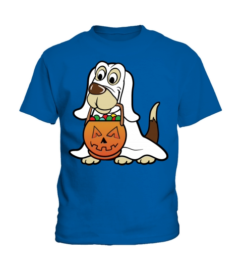 Halloween Dog Monster Zombie Horror Kids T-Shirt