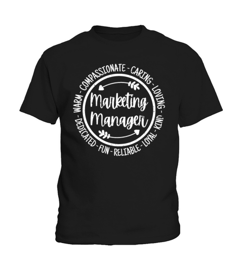 Marketing Manager Sales Management Admin Vintage Kids T-Shirt