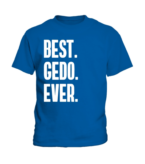 Mens Best Gedo Ever Grandpa T-Shirt - Grandpa Life Apparel Kids T-Shirt