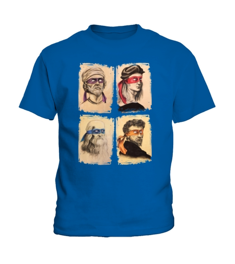 Ninja Turtles Renaissance Künstler Kids T-Shirt