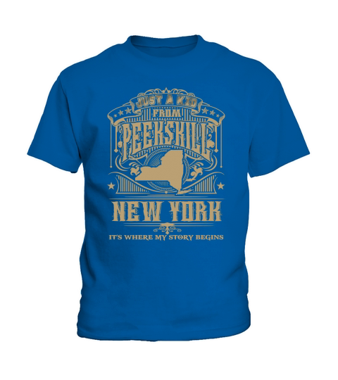 Peekskill-Its Where My Story Begins-New York Kids T-Shirt