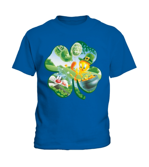 St Patricks Day Tweety Bird Kids T-Shirt