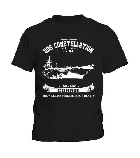 Uss Constellation (Cv-64) Connie shirt Kids T-Shirt
