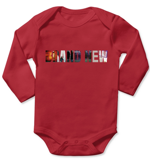 Brand New Band Long Sleeve Baby One-Piece