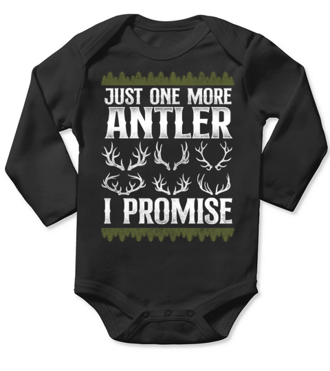 Buck Deer Hunting Hunter Vintage Long Sleeve Baby One-Piece