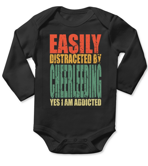 Cheerleading Saying Funny Long Sleeve Baby One-Piece