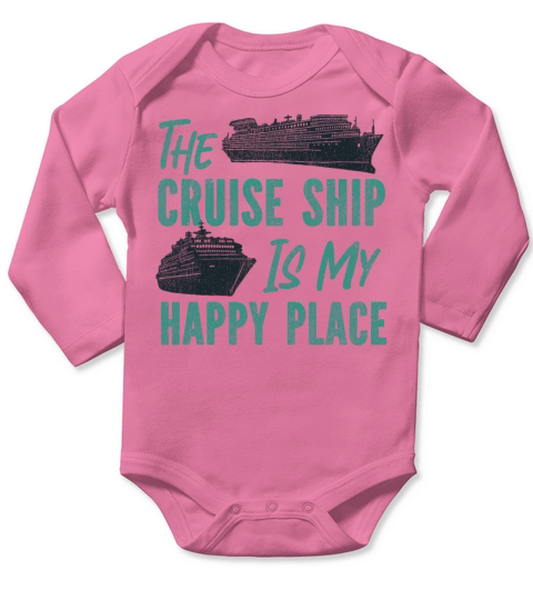 Cruise Ship Vacation Vintage The Long Sleeve Baby One-Piece