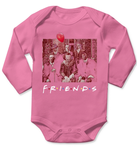 Friend TV show Horror character Long Sleeve Baby One-Piece