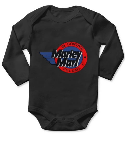 MARLEY MARL - IN CONTROL - Unisex Tri-Blend T-Shirt by American Apparel Long Sleeve Baby One-Piece